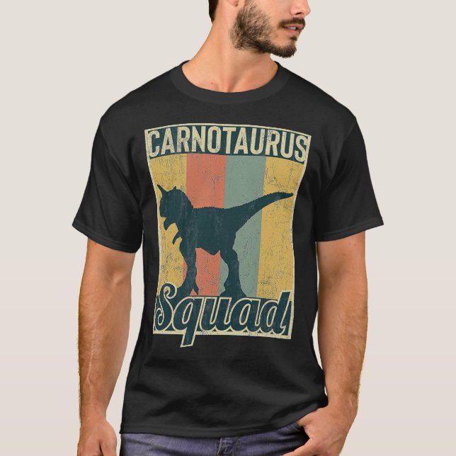 aur Carnotaurus Squad Paleontology squad lustig - T-Shirt (Vorderseite)