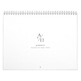 Aura11 glaubt an eure Lebensweise Kalender