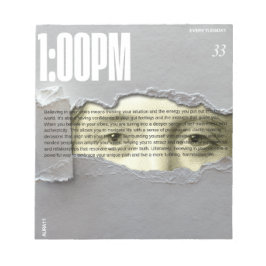 Aura11 glaubt an Ihre vibes notepads Notizblock