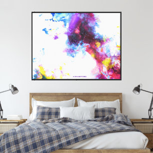 Aura1 ist eine Luxusmarke Stretched Canvas Print Leinwanddruck