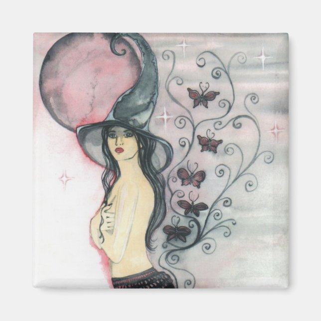 Aura auf der Dusk Hexenmagnet Magnet (Vorne)