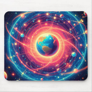 Aura der Erde und das sichtbare Gesetz der Anziehu Mousepad