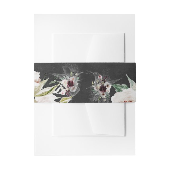 Aura der Hochzeitssuite Einladungsbanderole (Vorderseite Beispiel)