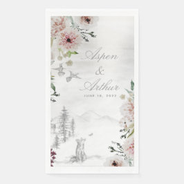Aura der Natur Hochzeitsessen Napkins Serviette