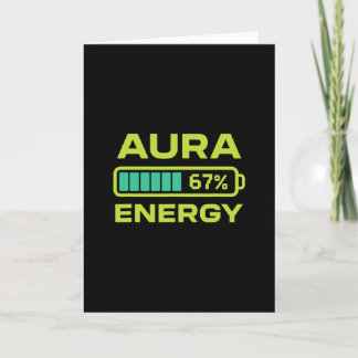 Aura Energie 67 Prozent Meme Six Seven Farming  Karte