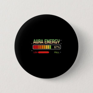 Aura Energie bei 67 Lustig Six Seven Meme Gen Alph Button