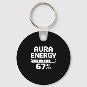 Aura Energie bei 67 Lustig Six Seven Meme Gen Alph Schlüsselanhänger