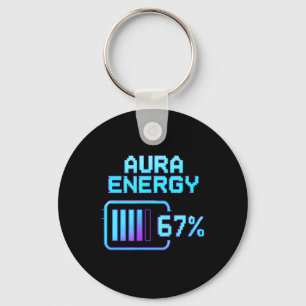 Aura-Energie bei 67 Lustiger Six Seven Meme Gen Al Schlüsselanhänger