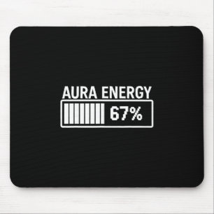 Aura Energie bei 67 Lustiges Six Seven Meme Gen Al Mousepad