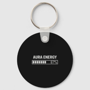 Aura Energie bei 67 Lustiges Six Seven Meme Gen Al Schlüsselanhänger