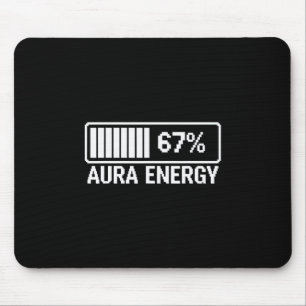 Aura Energie bei 67 Six Seven Meme Mousepad