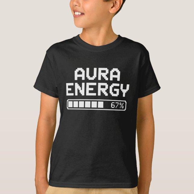 Aura-Energie mit 67 Prozent 67 Sieben landwirtscha T-Shirt (Vorderseite)