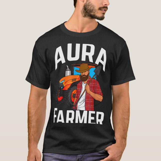 Aura Farmer Lustiges Meme  T-Shirt (Vorderseite)