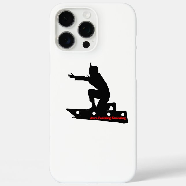 Aura Farming Apple iPhone 16 Pro Max Case (Rückseite)