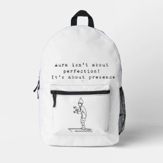 Aura Farming Boy Bedruckter Rucksack