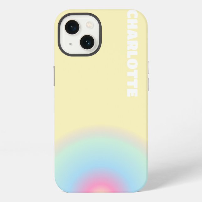 Aura-Handyhülle iPhone Hülle (Rückseite)