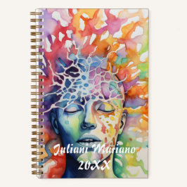 Aura Individuelle Name Notizbuch