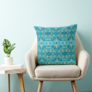 Aura Kasih Wirbel Paint Design Kissen