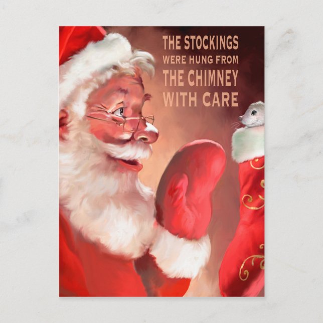 AURA Strumpfs.jpg Postkarte (Vorderseite)