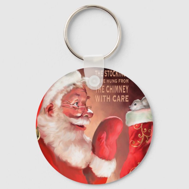 AURA Strumpfs.jpg Schlüsselanhänger (Vorderseite)