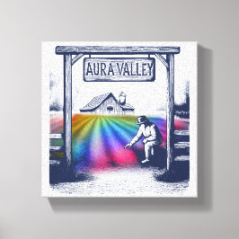 Aura Valley Farm Leinwanddruck