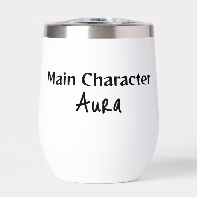 Aura Wasserflasche mit Hauptcharakter (Vorderseite)