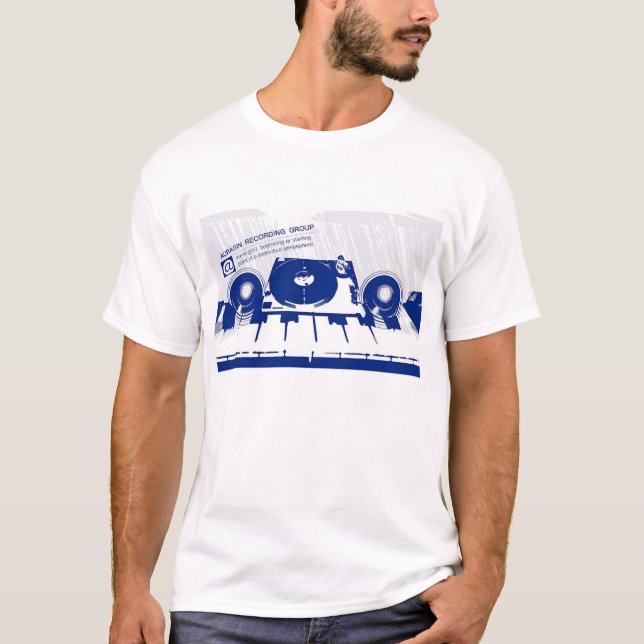 Auragin Blau T-Shirt (Vorderseite)