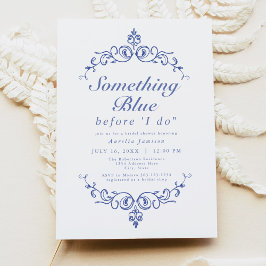 AURELIA Chinoiserie Etwas Blaues Brautparty Einladung