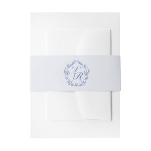 AURELIA Chinoiserie Something Blue Brautparty Einladungsbanderole