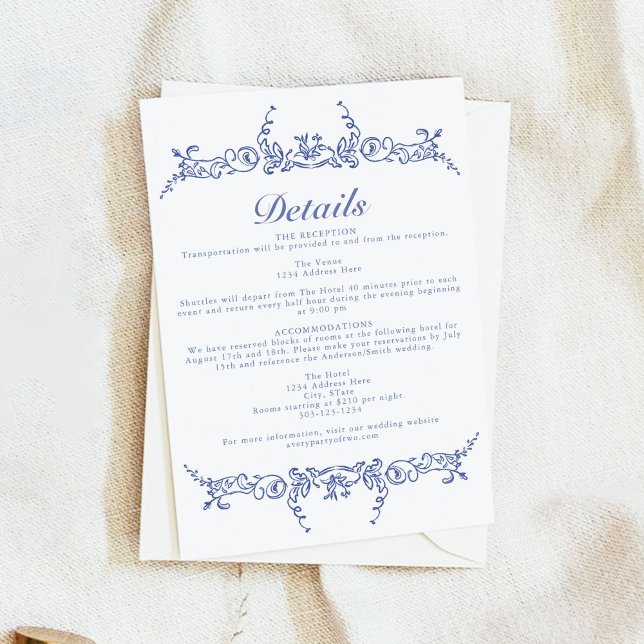 AURELIA Chinoiserie Viktorianische Blumendetails K Einladung (Von Creator hochgeladen)