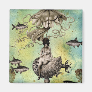 Aurelia und ihr Gelee-Kreuzer Magnet