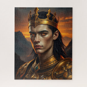Aurelius, der König der Sonnenflamme - Dark Fantas Puzzle