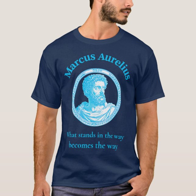 Aurelius Quotes T-Shirt (Vorderseite)