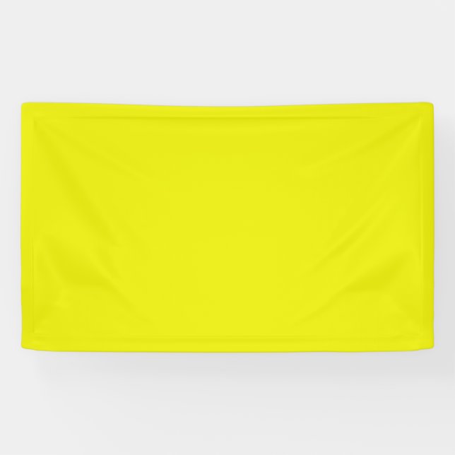Aureolin (Vollfarbe) Banner (Horizontal)