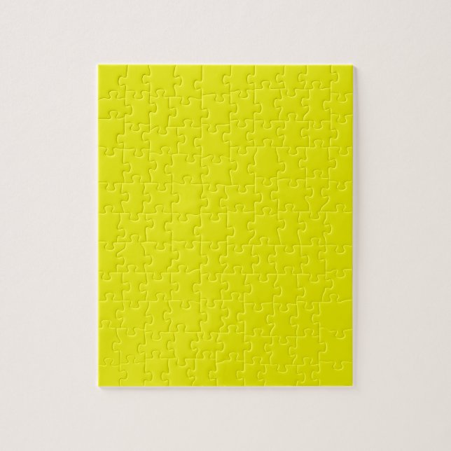 Aureolin (Vollfarbe) Puzzle (Vertikal)