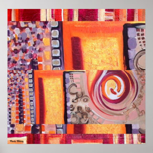 AURIC WUTANFALL-DRUCK POSTER