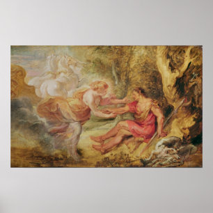 Aurora Abducting Cephalus, 1636 Poster