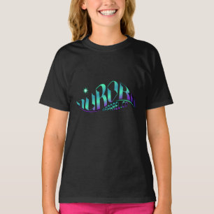 Aurora Apparel Co-Logo Trendy Women tee