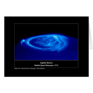Aurora auf Teleskop Jupiters Hubble