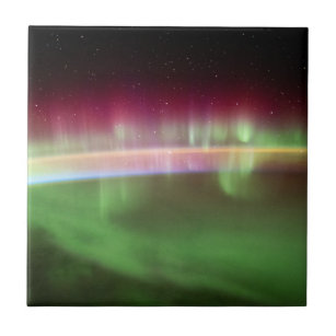 Aurora Australis - Internationale Raumstation Fliese