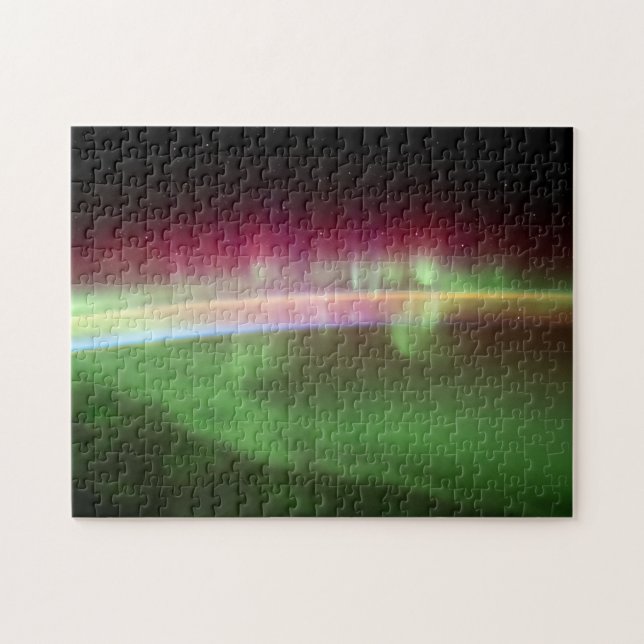 Aurora Australis - Internationale Raumstation Puzzle (Horizontal)
