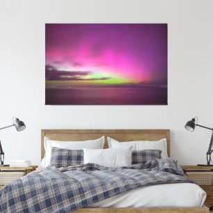 Aurora Australis Südlichter Australien Leinwanddruck