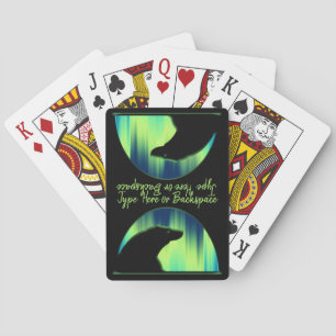 Aurora Bärenkarten Personalisierte Bärenspielkarte Spielkarten