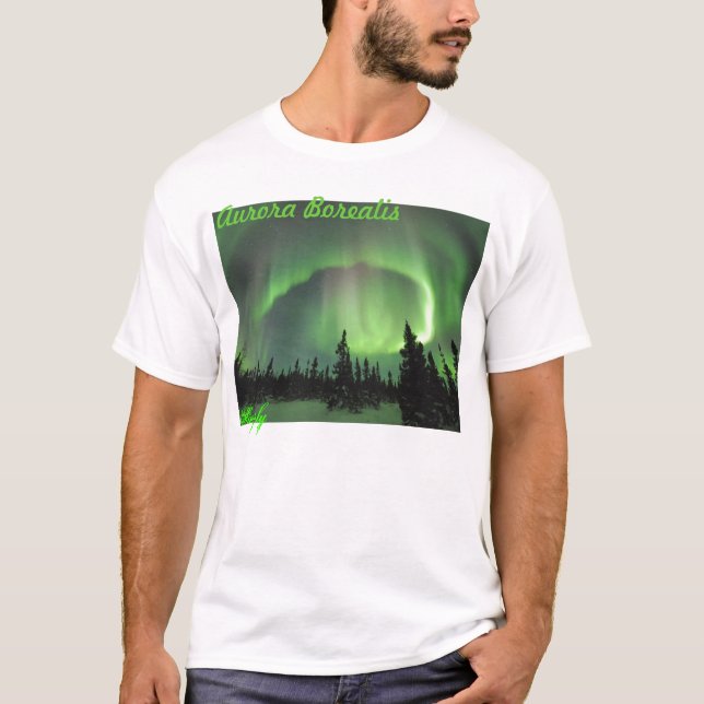 Aurora borealis 2 T-Shirt (Vorderseite)