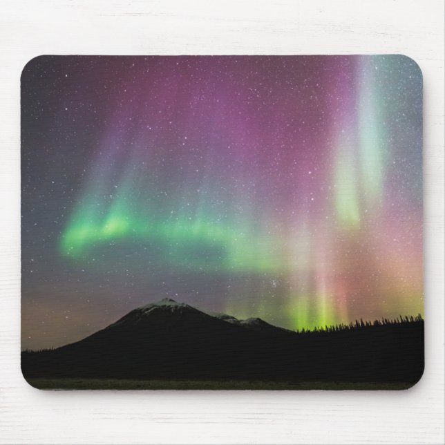 Aurora Borealis | Alaska Brooks Range, Alaska Mousepad (Vorne)