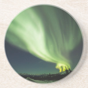 Aurora Borealis - Alaska Getränkeuntersetzer