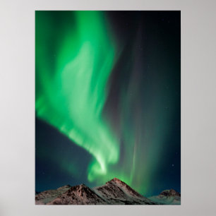 Aurora Borealis   Ankerplatz, Alaska Poster