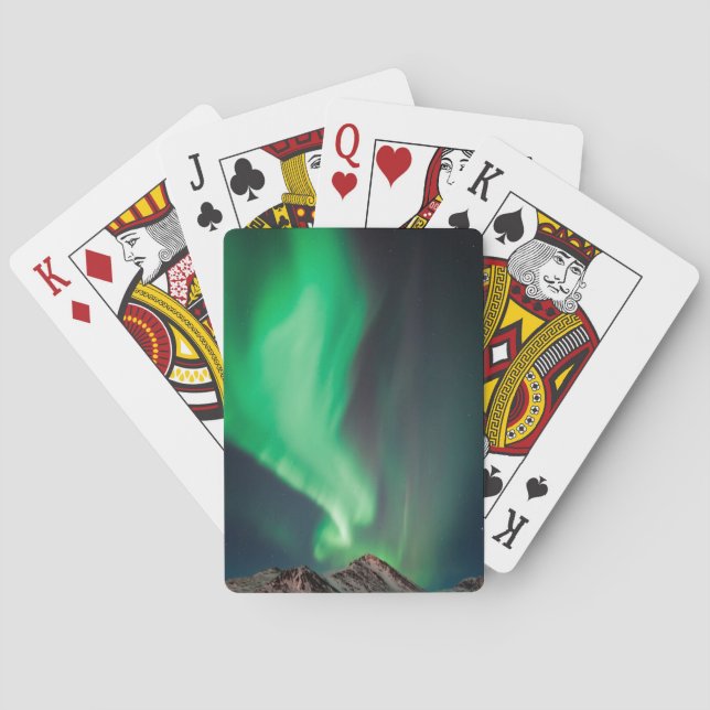Aurora Borealis | Ankerplatz, Alaska Spielkarten (Rückseite)