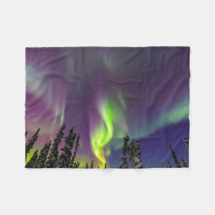 Aurora Borealis   Banken, Alaska Fleecedecke