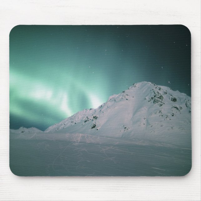 Aurora Borealis, bei Palmer, 17./18. Januar, Mousepad (Vorne)